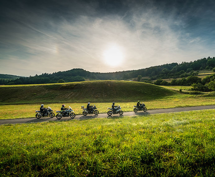 Motorrad Saisonauftakt in der Pfalz im Waldhotel Eisenberg