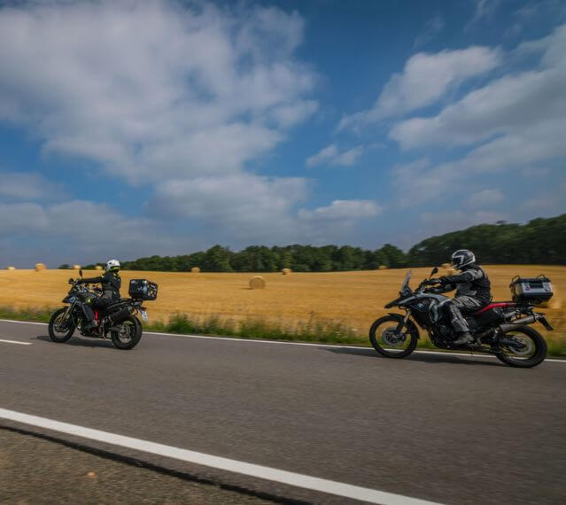 Motorrad Ausflug in der Pfalz